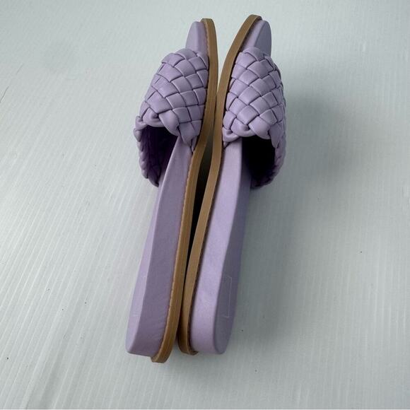 Dolce Vita Grazie basket weave slide sip on sandals lilac size 9.5 purple - Picture 5 of 11